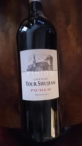 Bordeaux Pauillac Château Tour Sieujean 2014