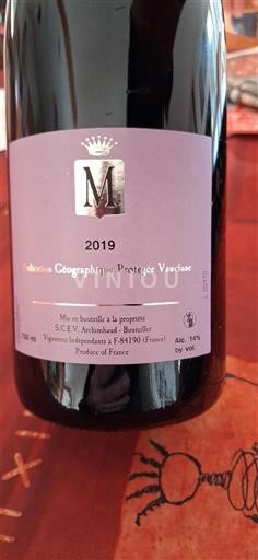 Provence, Nedre Rhône-dalen, Korsika Vaucluse Archimbault M 2019