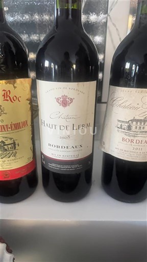 Bordeaux Château Haut de Lerm 2018