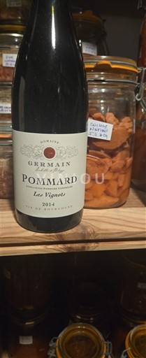 Borgoña Pommard Domaine Germain Les Vignots 2014