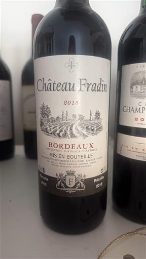Bordeaux Château Fradin 2015
