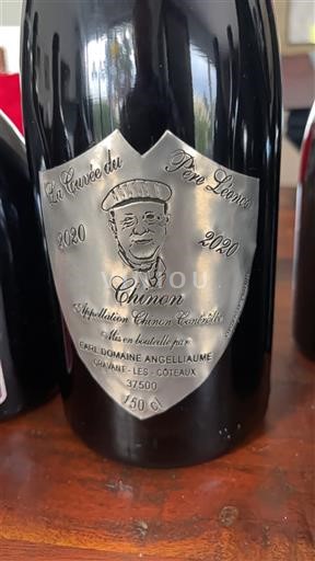 Thung lũng sông Loire Chinon Domaine Angelliaume La du Père Léonce 2020