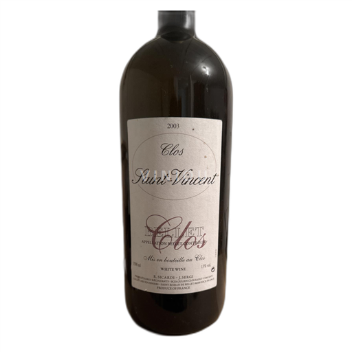 Provence Bellet Clos Saint-Vincent 2003