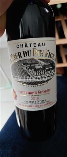 Wijnen Rouge sec Château Tour du Pin Figeac 2018 Frankrijk Bordeaux Saint-Émilion Grand Cru AOC Grand Cru