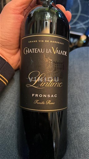 Burdeos Fronsac Château La Valade L'intime Sin añada