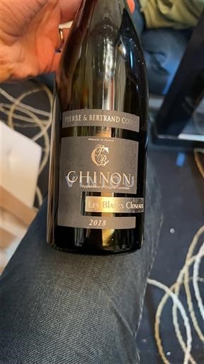 Údolí Loiry Chinon Pierre & Bertrand Couly Les Blancs Closeau 2018