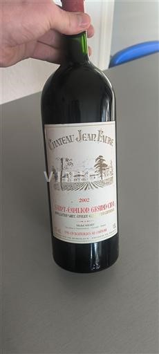 Wijnen Rouge sec Château Jean Faure 2002 Frankrijk Bordeaux Saint-Émilion Grand Cru AOC