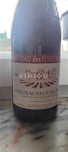 Valle del Rodano Châteauneuf-du-Pape Château S Fines Roches 2023