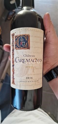 Burdeos Fronsac Château Carlmagnus 1er Vin 2016