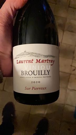 Beaujolais Brouilly Laurent Martray Sur Pierreux 2020
