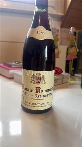 Bourgogne Ospecificerad Premier Cru Domaine Hudelot-Noëllat Les Suchots 1980