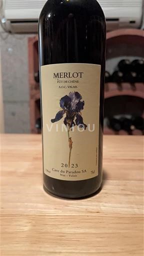 Valais Không được chỉ định Cave du Paradou SA Merlot 2023