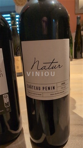 Bordeaux Château Penin Natur 2020