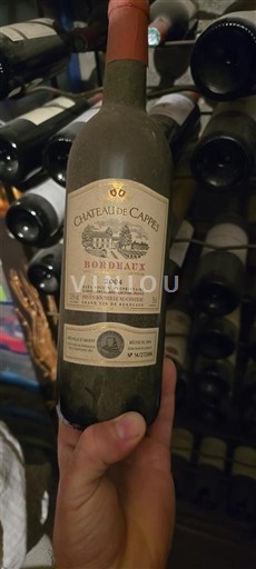 Burdeos Bordeaux Château Caprez 2004