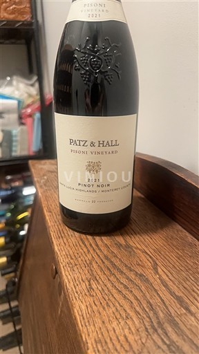 Vùng trồng nho được cấp phép California Santa Lucia Highlands Patz & Hall Pisoni Vineyard 2021