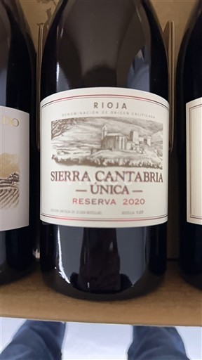 La Rioja Rioja Sierra Cantabria Única Reserva 2020