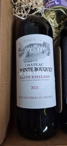 Bordeaux Saint-Émilion Château La Pointe Bouquey 2021