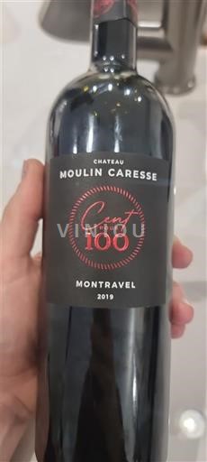 Tây Nam Montravel Château Moulin Caresse Cent pour 100 2019