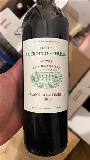 Bordeaux Lalande-de-Pomerol Château La Croix de Perron La Rollandière 2023