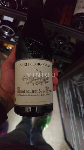 Vallée du Rhône Châteauneuf-du-pape Gigognan Esprit de Gigognan 2019