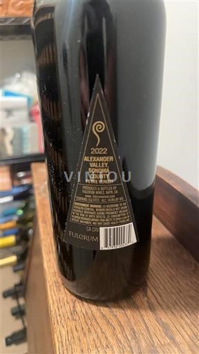 Vùng trồng nho được cấp phép California Thung lũng Alexander Fulcrum 2022