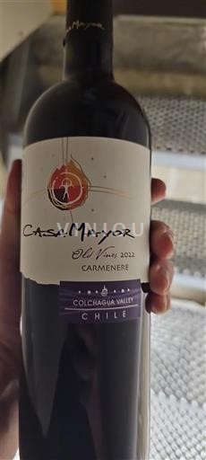 Rapel Valley Colchagua Valley Casa Mayor Old Vines 2022