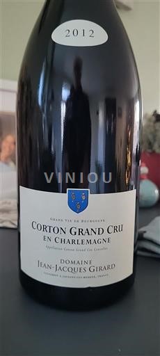 Bourgogne Corton Grand Cru Domaine Jean-Jacques Girard En Charlemagne 2012