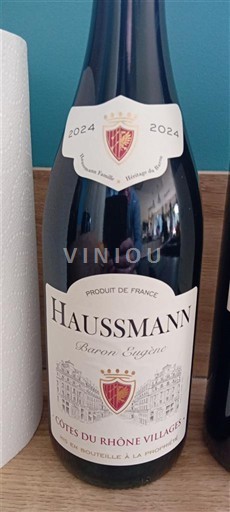 Rhônetal Côtes-du-Rhône-Dörfer Haussmann Baron Eugène 2024
