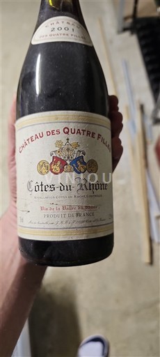 Valle del Rodano Côtes-du-Rhône Château S Quatre Filles 2001