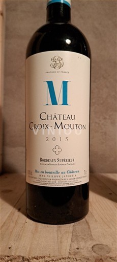 Bordeaux Bordeaux supérieur Château Croix-Mouton M 2015