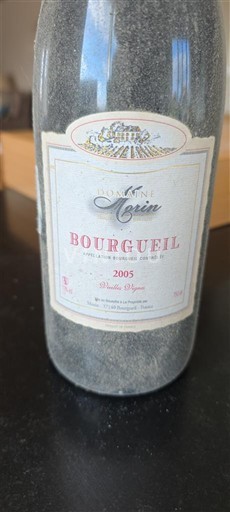 Údolí Loiry Bourgueil Domaine Morin 2005