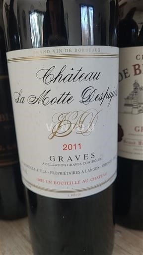 Bordeaux Graves Château La Motte Despujols 2011