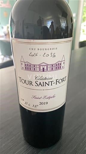 Bordeaux Saint-Estèphe Cru Bourgeois Château Tour Saint-Fort 2019
