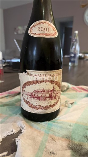Burgundsko Vosne-romanée Premier Cru Domaine Jean Grivot Les Chaumes 2001