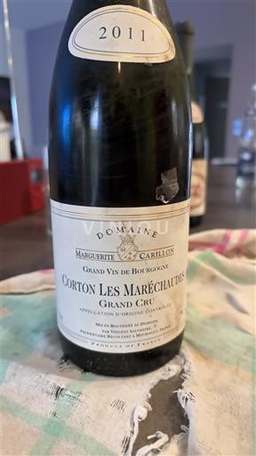 Bourgogne Corton Grand Cru Domaine Marguerite Carillon Corton Les Maréchaudes 2011