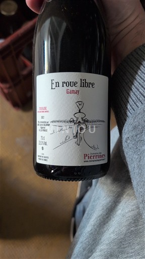 Loiredalen Touraine Domaine S Pierres En roue libre Icke årgångsbetecknad