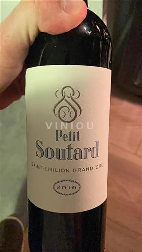 Burdeos Saint-Émilion Gran Cru Grand Cru Château Soutard Petit Soutard 2016