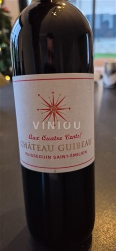 Bordeaux Puisseguin-saint-émilion Château Guibeau Aux Quatre Vents 2022