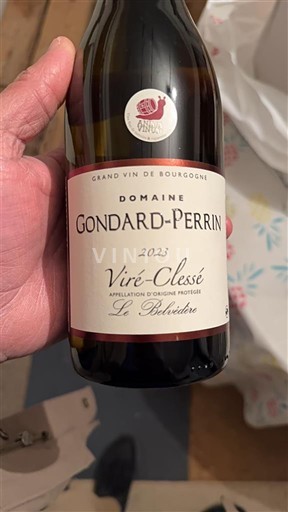 Borgoña Viré-clessé Domaine Gondard-Perrin Le Belvédère 2023