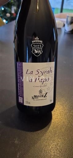 Tây Nam Côtes du Lot Domaine Montel La Syrah à Papa 2023