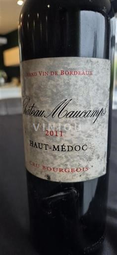 Bordeaux Haut-Médoc Château Maucamps 2011