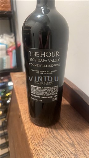 Vùng trồng nho được cấp phép California Không được chỉ định Faust The Hour 2022