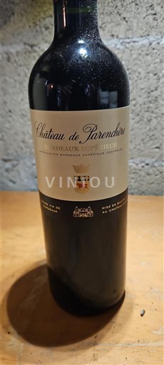 Bordeaux Bordeaux Supérieur Château Parenchère 2020