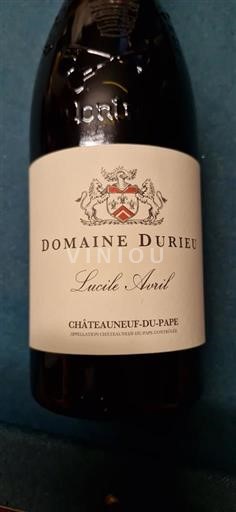Lugina e Ronës Châteauneuf-du-Pape Domaine Rieu Lucile Avril Jo Viti
