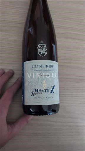 Rhônen laakso Condrieu Domaine Monteillet - Stéphane Montez Chanson 2015