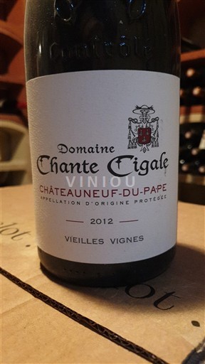 Valle del Rodano Châteauneuf-du-Pape Domaine Chante Cigale Vieilles Vignes 2012