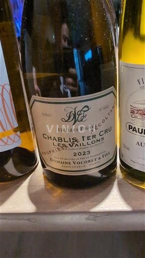 Bourgogne Chablis premier cru Premier Cru Domaine Vocoret & Fils Vieilles Vignes Collin - Les Vaillons 2023