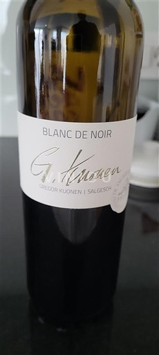 Valais Không được chỉ định Gregor Kuonen Blanc de Noir 2023