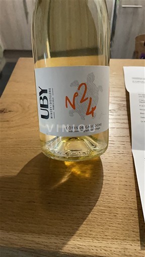 Sudoeste Côtes de Gascogne Domaine Uby N°24 Sin añada