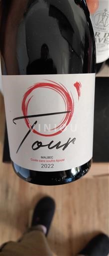 Sud-Ovest Cahors O Tour sans soufre ajouté 2022